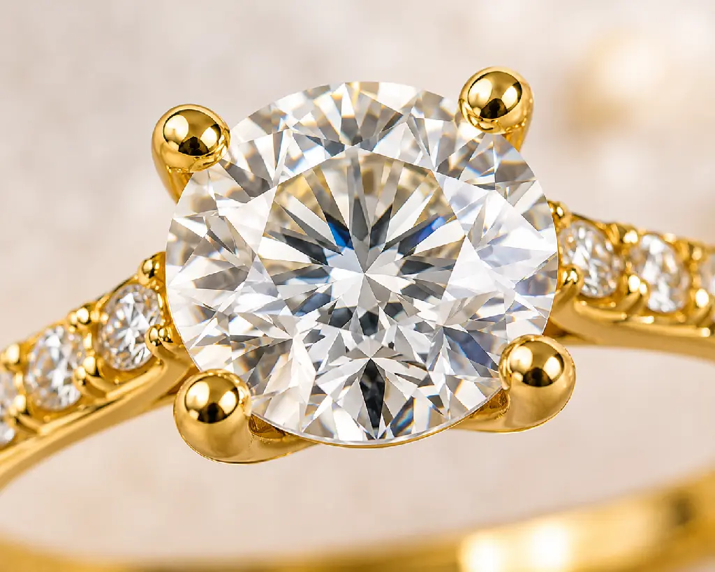 Diamond macro view