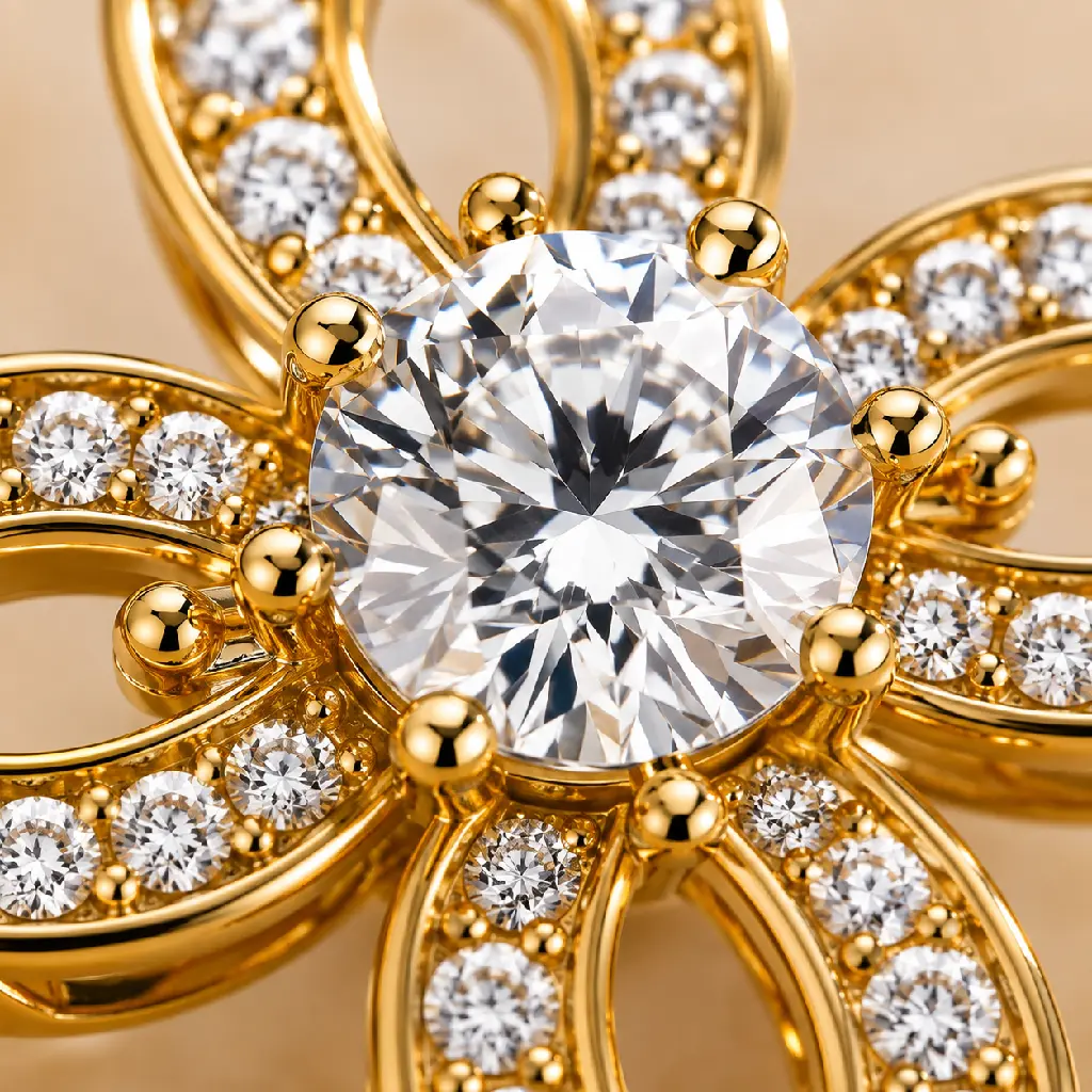 diamond macro view