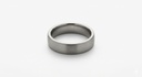 14K White Gold Comfort-Fit Wedding Band